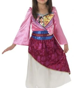 Rubie's Mulan Shimmer Costume For Kids - Disney Mulan