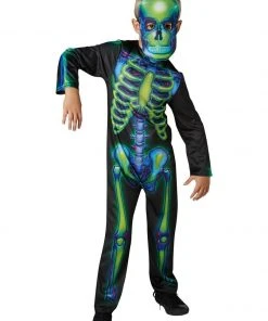 Rubie's Neon Skeleton Costume For Kids