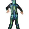 Rubie's Neon Skeleton Costume For Kids