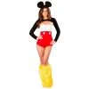 J Valentine Nicky Mouse Romper Costume For Adults