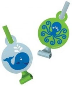 Creative Converting Kids Ocean Party Blowouts - 8 Pk