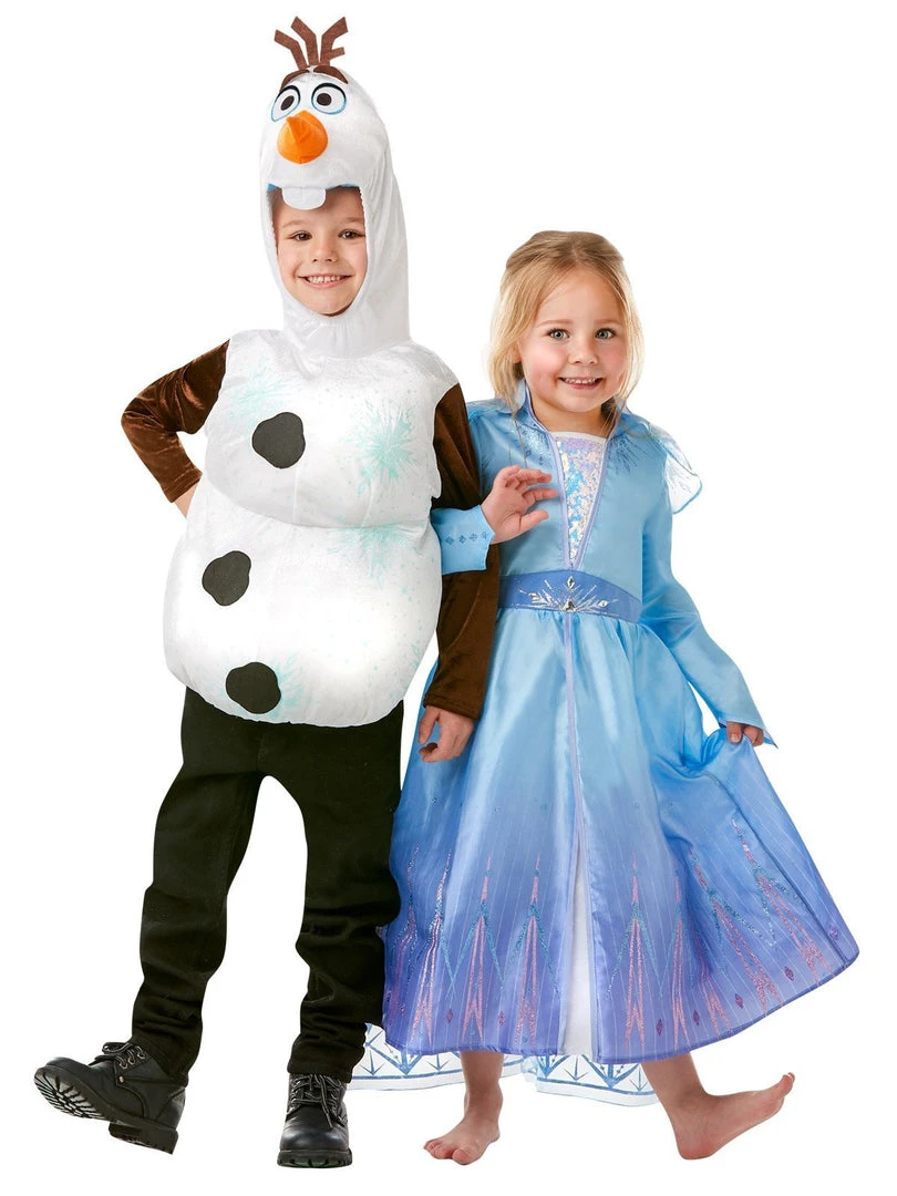 Rubie's Olaf Costume Top For Kids - Disney Frozen 2 5 Rubie's Olaf Costume Top For Kids - Disney Frozen 2