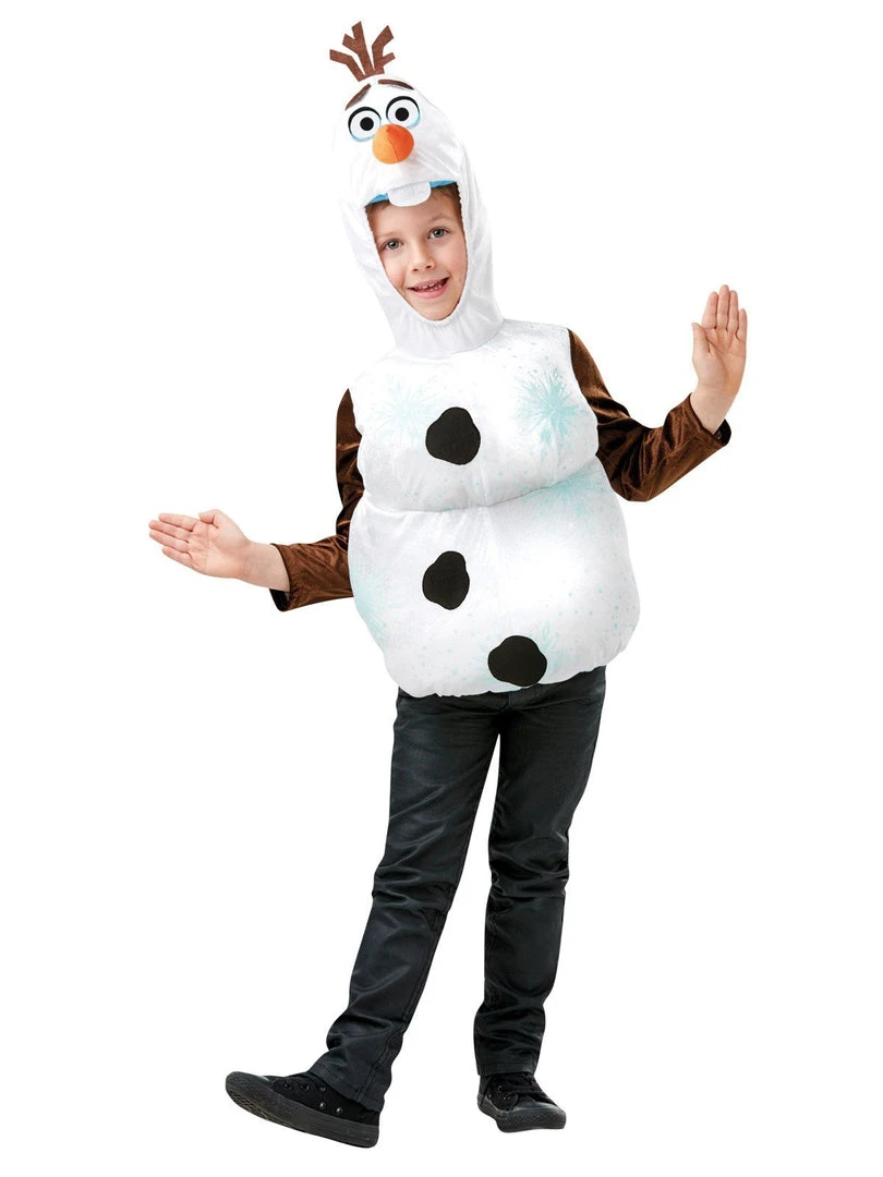Rubie's Olaf Costume Top For Kids - Disney Frozen 2 3 Rubie's Olaf Costume Top For Kids - Disney Frozen 2