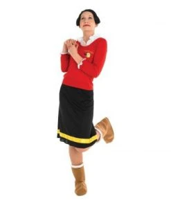 Rubie's Olive Oyl Costume For Adults - Popeye The Sailer