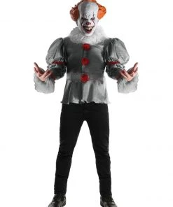 Rubie's Pennywise Deluxe Costume For Adults - Warner Bros IT Movie