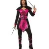 Rubie's Pink Ninja Warrior Costume For Adults