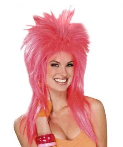 Forum Novelties Pink Pizzazz Wig For Adults