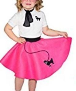 Charades Costumes Pink Poodle Dress For Toddlers