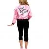 Charades Costumes Pink Satin Ladies Jacket Costume For Adults