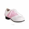 Ellie Shoes Inc Pink & White Women's Saddle Shoe For Adults