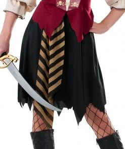 Rubie's Pirate Lady Costume For Adults 8 Rubie's Pirate Lady Costume For Adults