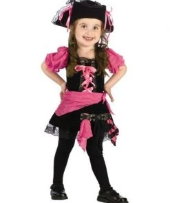 Fun World Pirate Pink Punk Costume For Kids