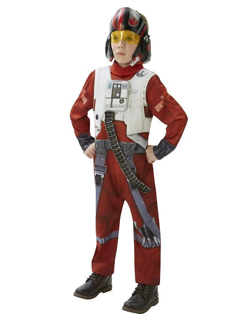 Rubie's Poe X-Wing Fighter Deluxe Costume For Tweens & Teens - Disney Star Wars Kids 3 Rubie's Poe X-Wing Fighter Deluxe Costume For Tweens & Teens - Disney Star Wars Kids