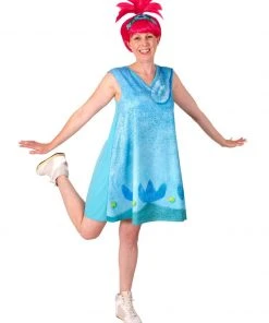 Rubie's Poppy Deluxe Costume For Adults - Dreamworks Trolls 2
