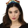 Rubie's Pride Sequin Rainbow Tiara For Adults