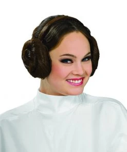 Rubie's Princess Leia Headband - Disney Star Wars Adults