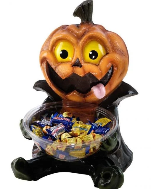 Rubie's Halloween Pumpkin Candy Bowl Holder 2 Rubie's Halloween Pumpkin Candy Bowl Holder