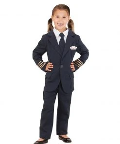 Rubie's Qantas Captain Uniform For Kids - QANTAS