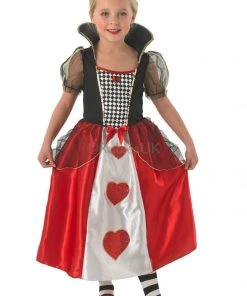 Rubie's Queen Of Hearts Costume For Kids - Disney Alice In Wonderland