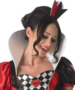 Rubie's Queen Of Hearts Red Costume For Adults - Disney Alice In Wonderland