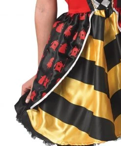 Rubie's Queen Of Hearts Red Costume For Adults - Disney Alice In Wonderland 8 Rubie's Queen Of Hearts Red Costume For Adults - Disney Alice In Wonderland
