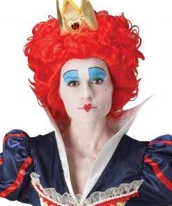 Rubie's Queen Of Hearts Red Deluxe Costume For Adults - Disney Alice In Wonderland