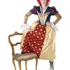 Rubie's Queen Of Hearts Red Deluxe Costume For Adults - Disney Alice In Wonderland