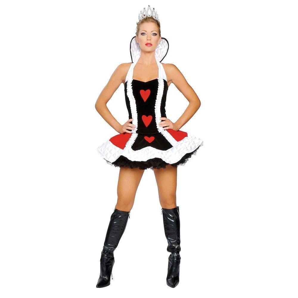 Roma Queen Of Hearts Deluxe Costume For Adults 3 Roma Queen Of Hearts Deluxe Costume For Adults