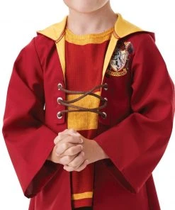 Rubie's Quidditch Hooded Robe For Kids & Tweens - Warner Bros Harry Potter 9 Rubie's Quidditch Hooded Robe For Kids & Tweens - Warner Bros Harry Potter