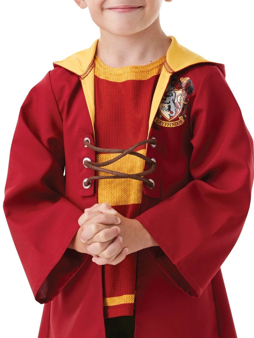 Rubie's Quidditch Hooded Robe For Kids & Tweens - Warner Bros Harry Potter 5 Rubie's Quidditch Hooded Robe For Kids & Tweens - Warner Bros Harry Potter