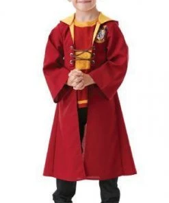 Rubie's Quidditch Hooded Robe For Kids & Tweens - Warner Bros Harry Potter