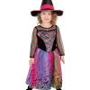 Rubie's Rainbow Colour Magic Witch Deluxe Costume For Kids