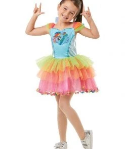 Rubie's Rainbow Dash Premium Costume For Kids - Hasbro My Little Pony