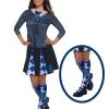 Rubie's Ravenclaw Costume Socks For Teens & Adults - Warner Bros Harry Potter 1 Rubie's Ravenclaw Costume Socks For Teens & Adults - Warner Bros Harry Potter