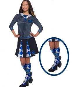 Rubie's Ravenclaw Costume Socks For Teens & Adults - Warner Bros Harry Potter