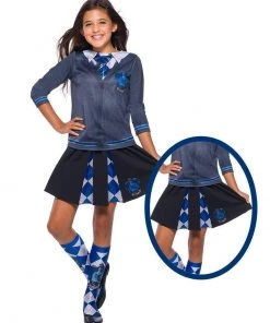 Rubie's Ravenclaw Skirt For Kids - Warner Bros Harry Potter