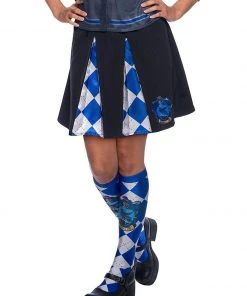 Rubie's Ravenclaw Skirt For Adults - Warner Bros Harry Potter