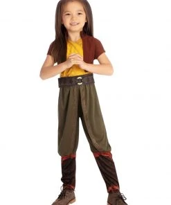 Rubie's Raya Deluxe Costume For Kids - Disney Raya And The Last Dragon