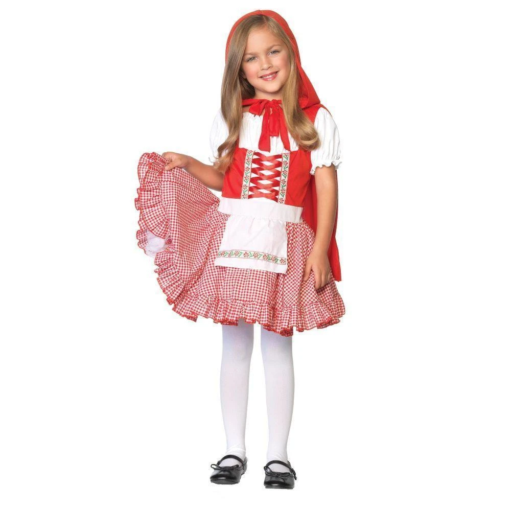 Leg Avenue Red Riding Hood - Lil' Miss Riding Hood Costume For Kids 3 Leg Avenue Red Riding Hood - Lil' Miss Riding Hood Costume For Kids