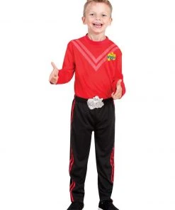 Rubie's Red Simon Wiggle Deluxe Costume For Kids - The Wiggles