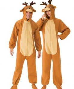 Rubie's Reindeer Onesie For Adults