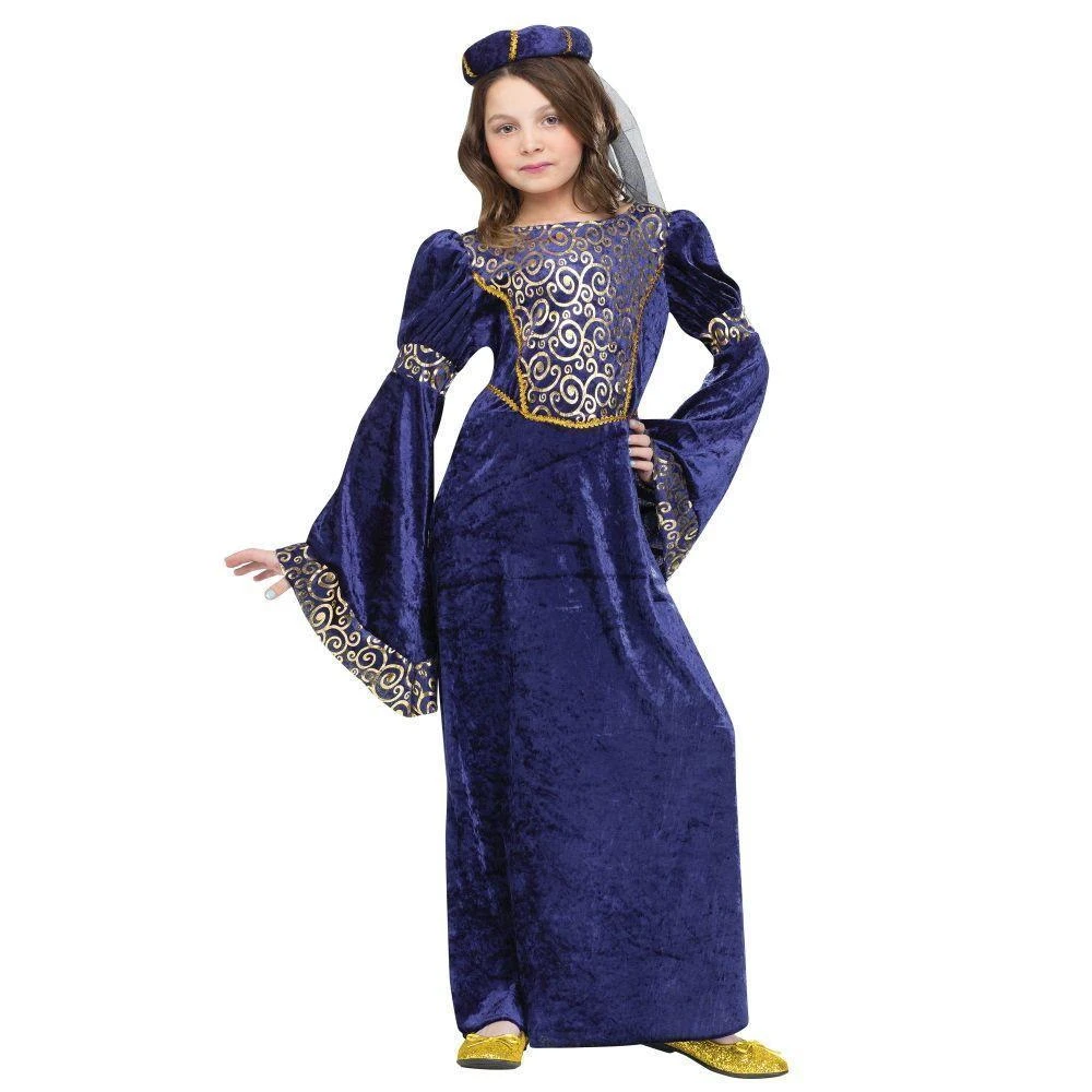 Fun World Renaissance Maiden Costume For Kids 3 Fun World Renaissance Maiden Costume For Kids