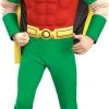 Rubie's Robin Deluxe Muscle Chest Costume For Adults - Warner Bros DC Comics