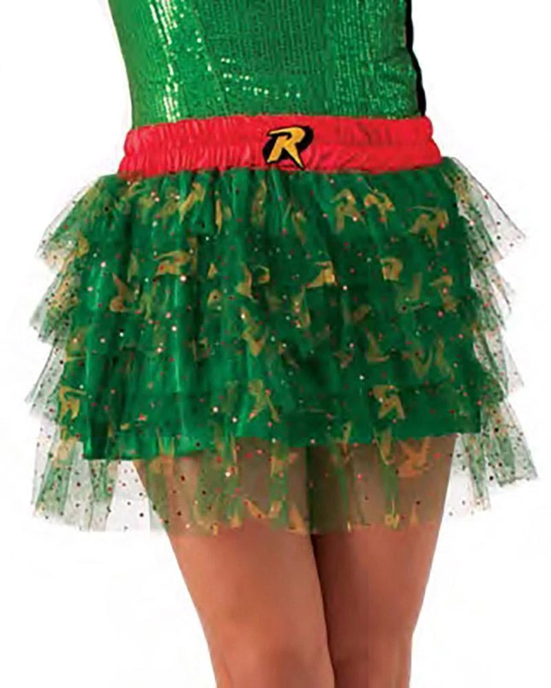 Rubie's Robin Sequin Skirt For Teens - Warner Bros DC Comics Adults 3 Rubie's Robin Sequin Skirt For Teens - Warner Bros DC Comics Adults