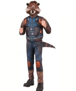 Rubie's Rocket Raccoon Costume For Kids - Marvel Guardians Of The Galaxy