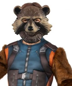 Rubie's Rocket Raccoon Deluxe Costume For Adults - Marvel Guardians Of The Galaxy