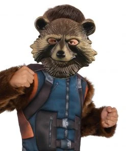 Rubie's Rocket Raccoon Deluxe Costume For Kids - Marvel Guardians Of The Galaxy