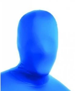 Rubie's Second Skin Blue Mask For Adults