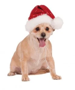 Rubie's Sequin Santa Pet Hat