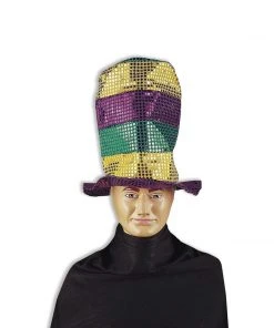 Forum Novelties Sequin Stove Pipe Hat For Adults